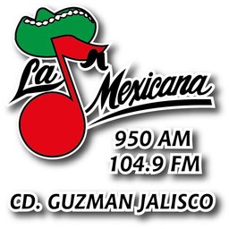 Logo de La Mexicana 104.9 FM