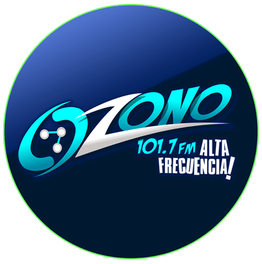 Logo de Radio Ozono 101.7 FM