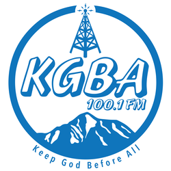 Logo de KGBA 100.1 FM