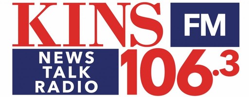 Logo de KINS News Talk Radio 106.3 FM