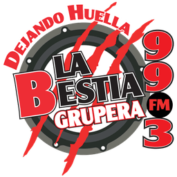Logo de La Bestia Grupera 99.3 FM