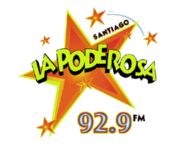 Logo de La Poderosa 92.9 FM