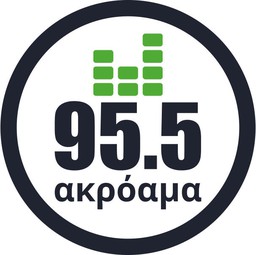Logo de Akroama 95.5 Greek Music
