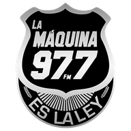 Logo de La Máquina 97.7 FM