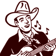 Logo de KWPX Cowpoke Classic Country Music