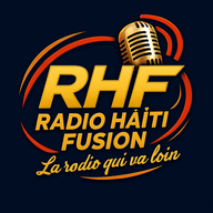 Logo de Radio Haiti Fusion -(RHF)