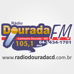 Logo de Radio Dourada FM 105.1
