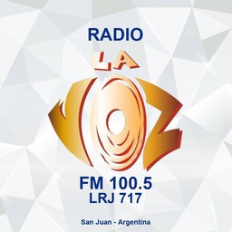 Logo de Radio La Voz 100.5 FM