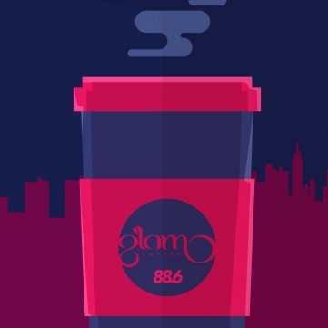 Logo de Glam Radio - Coffee