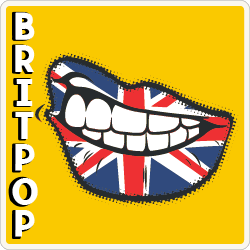 Logo de Radio 100% Brit Pop