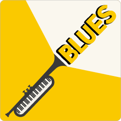 Logo de Radio 100% Blues