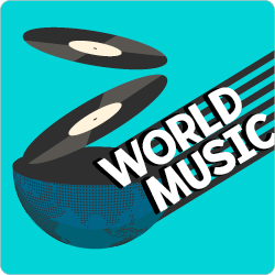 Logo de Radio 100% World Music