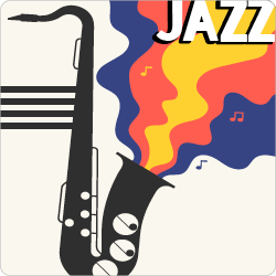 Logo de Radio 100% Jazz
