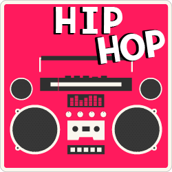 Logo de Radio 100% Hiphop