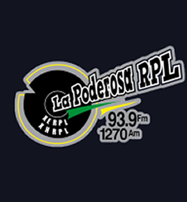 Logo de La Poderosa 93.9 FM