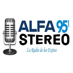 Logo de Alfa Estéreo 95.1 FM