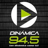 Logo de Dinámica 94.5 FM