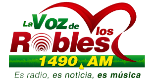 Logo de La Voz de los Robles 1490 AM