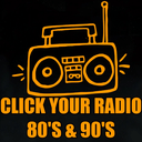 Logo de Click Your Radio '80s & '90s