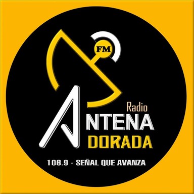 Logo de Radio Antena Dorada 106.9 FM