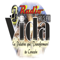 Logo de Radio Vida 90.5 FM El Salvador