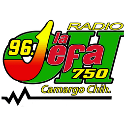 Logo de La Jefa 96.1 FM