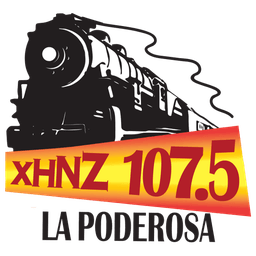 Logo de La Poderosa 107.5 FM