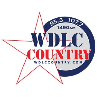 Logo de WDLC Country 95.3 & 107.7 FM