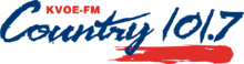 Logo de KVOE Country 101.7 FM