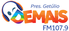 Logo de Demais FM 107.9 - Pres. Getúlio/SC