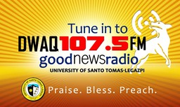 Logo de DWAQ Good News FM 107.5