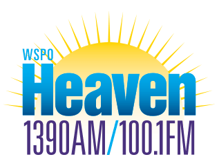 Logo de WSPO Heaven 1390 AM & 100.1 FM