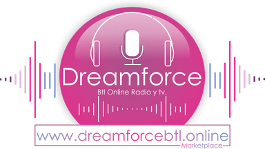 Logo de Dreamforce Btl Online Radio y TV