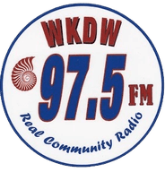 Logo de WKDW 97.5 FM