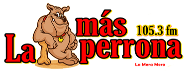 Logo de La Mas Perrona 105.3 FM