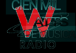 Logo de Radio Cien mil watts de musica