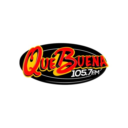 Logo de KQMX Qué Buena 105.7 FM