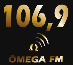 Logo de Ômega FM - 106.9