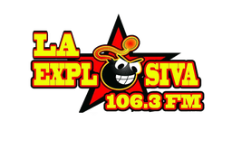 Logo de La Explosiva 106.3 FM