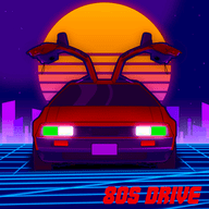 Logo de 80s DRIVE
