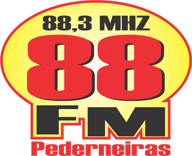 Logo de 88 FM Pederneiras