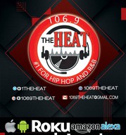 Logo de 106.9 The Heat Wfla