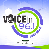 Logo de 96.1 VOICE FM | #BANGIN