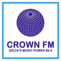 Logo de Crown 89.9 FM Warri