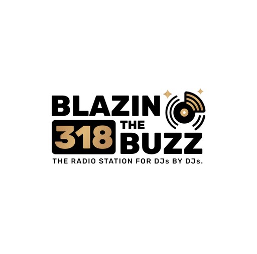 Logo de KQBE BLAZIN 318 THE BUZZ
