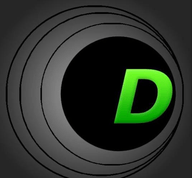 Logo de Radio Dinámica 100.7 FM - Coronel