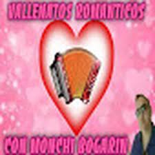 Logo de Vallenatos Romanticos con Monchi Bogarin
