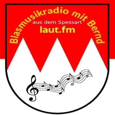 Logo de Blasmusikradio mit Bernd