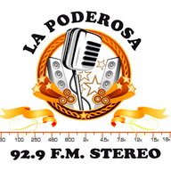 Logo de La Poderosa Radio 92.9 FM