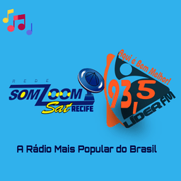 Logo de Rádio Líder Somzoom Sat 93.5 Recife